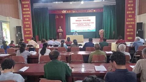 Đảng ủy phường Tân Phong tổ chức hội nghị giao ban sáu tháng đầu năm 2023