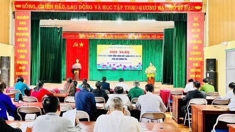 PHƯỜNG TÂN PHONG TỔ CHỨC HỘI NGHỊ ĐÁNH GIÁ 4 NĂM THỰC HIỆN KẾT LUẬN SỐ 01-KL/TW CỦA BỘ CHÍNH TRỊ
